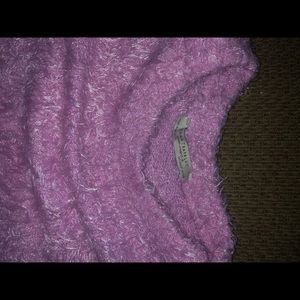 Zara Fluffy Pink Top